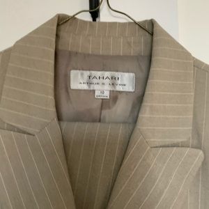 Women’s pinstripe pants suit